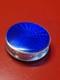 Beautiful Antique Solid Silver Pill Box, Enamelled Vermeil