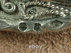 Bel Important Bracelet Ancien Berbere Kabyle Silver Massif