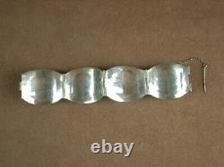 Bel Important Bracelet Ancien Berbere Kabyle Silver Massif