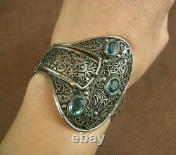 Bel Important Stuff Bracelet Ancient Berbere Silver Massive Shape Belt