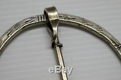 Belle Fibule Silver Nineteenth Berber Kabyle Ethnic Jewelry Art Jewelry Old