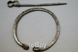 Belle Fibule Silver Nineteenth Berber Kabyle Ethnic Jewelry Art Jewelry Old