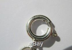 Bracelet Antique Filigranes Silver Charm Sterling Silver 11.2g 19cm