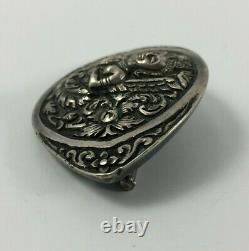 Brooch A Decor Buddha India Silver 24 Grams Beautiful Invoice Old H1113