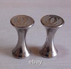 CARTIER Vintage Pair of Solid Silver Diabolo Cufflinks 20g