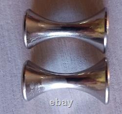 CARTIER Vintage Pair of Solid Silver Diabolo Cufflinks 20g