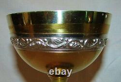 Calice Patene Anciens Silver Vermeil 19th Chalice Paten Silver Gilt Box