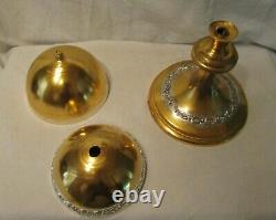 Calice Patene Anciens Silver Vermeil 19th Chalice Paten Silver Gilt Box