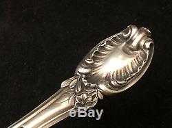 Candlestick Hand Old Sterling Silver With His Etoignoir Antique Candlestick