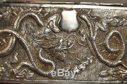 Case A Spyglass Old Sterling Silver Antique Chinese Silver Opera Glasses Case