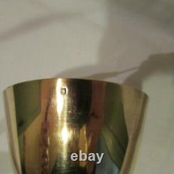 Chalice & Paten Former Silver Gilt Paten Chalice 1900 Sterling Silver Gilt