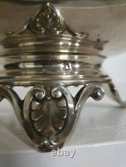 Coffee Pot Pot Au Lait Sugar Solid Silver Old Solid Silver Punch