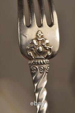 Covered Cadet Old Solid Silver Antique Renaissance Mo Gillot