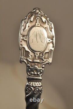 Covered Cadet Old Solid Silver Antique Renaissance Mo Gillot