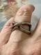 Crab Mark, French Manufacture, Solid Silver, Original Vintage Ring