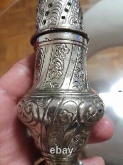 Diffuser of essential oil or solid silver old perfume 280g 19th century