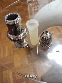 Diffuser of essential oil or solid silver old perfume 280g 19th century