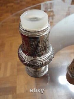 Diffuser of essential oil or solid silver old perfume 280g 19th century