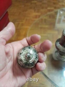 Diffuser of essential oil or solid silver old perfume 280g 19th century