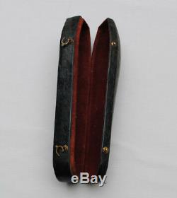 Ecrin Old Eighteenth Leather For 6 Spoons Or 6 Forks In Solid Silver
