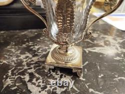 Empire Mustard Pot SOLID SILVER old man's hallmark Antique Silverware 29MAG 17/10