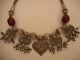 Ethnic Necklace Old Silver