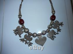 Ethnic Necklace Old Silver