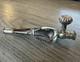 Exceptional 19th Century Marine Work - Antique Pipe In Bone And Solid Silver