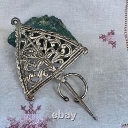 Fibula / Ancient Amazigh Jewelry from the Aurès in Solid Silver