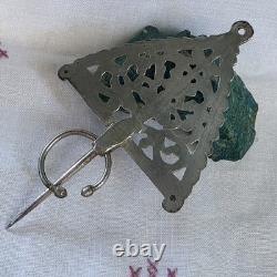 Fibula / Ancient Amazigh Jewelry from the Aurès in Solid Silver