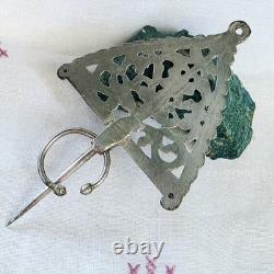 Fibula / Ancient Amazigh Jewelry from the Aurès in Solid Silver