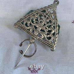 Fibula / Ancient Amazigh Jewelry from the Aurès in Solid Silver