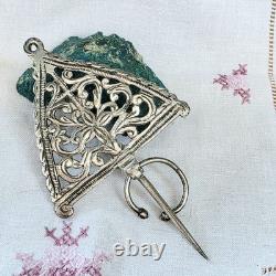 Fibula / Ancient Amazigh Jewelry from the Aurès in Solid Silver