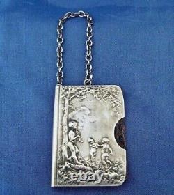 Former Ball Book And Mine Door Art Nouveau Massive Silver Charles Murat 1897