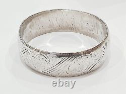 Former Berbere Ethnic Bracelet In Silver Massif 131gr Ref 912