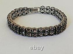 Former Bracelet Female In Silver And Stones To Identify