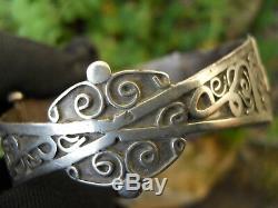 Former Bracelet In Sterling Silver Or Berber Kabyle Jewelery Collection
