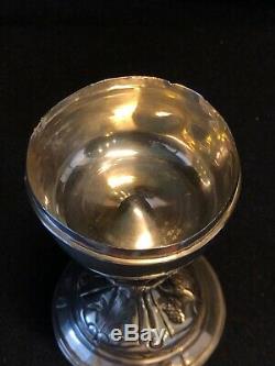 Former Ciborium Chalice Of Travel By Sterling Silver