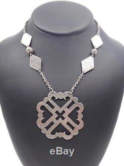 Former Collie Berber Ethnic Necklace In Silver