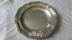 Former Dish / Plate Sterling Silver Silver Model Minerva Net 700 Gr