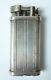 Former Dunhill England Gas Lighter In Solid Silver Silver Lighter 84g