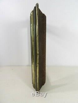 Former Eighteenth Frame Solid Mahogany Silver Bronze Ebony English Navy Object