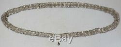 Former Ethnic Necklace In Silver
