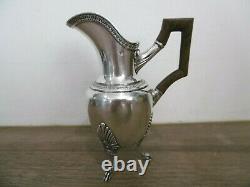 Former Milk Pot Cremier Solid Silver Minerve Empire Decorations