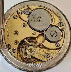 Former Omega Aldas 1922 Silver Watch