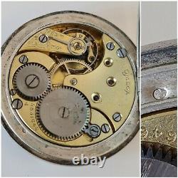 Former Omega Aldas 1922 Silver Watch