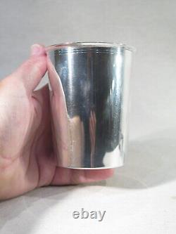 Former Rare Grand Goblet Timbal Silver Massive Minerva 190 Grs