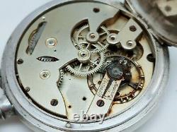 Former Rare Watch Gousset Complications 1890 To Revise S. G. D. G Old Watch