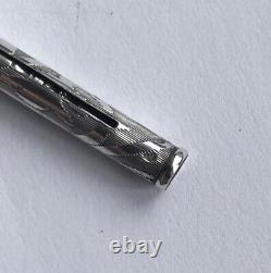 Former Retractable Porte-mine 19th Silver Perpetual Calendar Pencil Seal #2