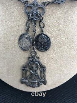 Former Rosary Hat Spain Spanish Silver Silver Massif XVIII Eme